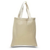 Blank Budget Cotton Canvas Tote, 15" W x 16" H