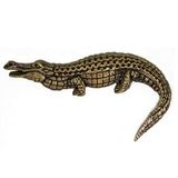 Blank Animal Pin - Alligator, 1 1/4