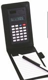 Custom Memo Pad Holder w/Jotter Pad & Calculator