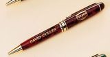 Custom Red Marble Pen (5 1/4