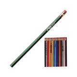 Custom Round Super Bargain Buster Pencil, 7 1/2