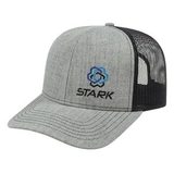 Custom Blended Wool Acrylic Modified Flat Bill with Mesh Back Cap