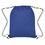 Custom Crosshatch Non-Woven Drawstring Bag, 12 5/8" W x 16" H, Price/piece