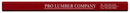 Custom Carpenter Flat Medium Lead Red Pencil