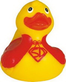 Custom Rubber "Superhero" Duck