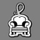 Custom Chair (Wingback) Bag Tag, Price/piece