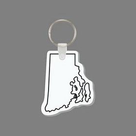 Custom Key Ring & Punch Tag - Rhode Island