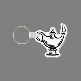 Key Ring & Punch Tag - Oil Lamp (Genie)