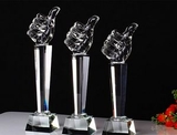 Custom Crystal Trophy Award, 2
