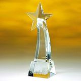 Custom Awards-optical crystal award/trophy 10 inch high, 4