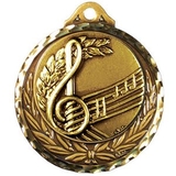 Custom Stock Medallions (Music) 2 3/4