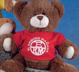 Custom Tumbles Baby Soft Chocolate Brown Stuffed Bear