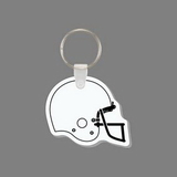 Key Ring & Punch Tag - Football Helmet (Right Side View)