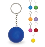 Custom Round Ball Keychain Stress Reliever Toy