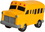 Custom School Bus Squeezies Stress Reliever, Price/piece