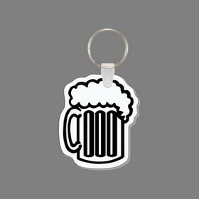 Key Ring & Punch Tag - Mug With Beer