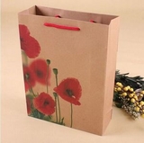 Custom Brown Paper Gift Bags for Garments, 9