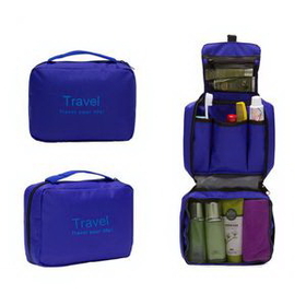 Custom Hanging Travel Toiletry Bag, 8 5/8" L x 2 3/4" W x 6 11/16" H