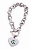 Custom Toggle Heart Bracelet