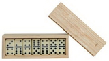 Custom Small Dominos in Wooden Box, 4.75