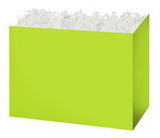Custom Lime Green Large Basket Box, 10 1/4