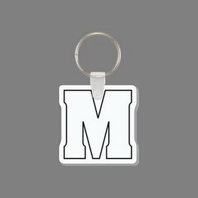 Custom Key Ring & Punch Tag - Letter "M"
