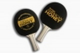 Custom Black Ping Pong Paddle, 4.0157