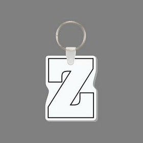 Custom Key Ring & Punch Tag - Letter "Z"