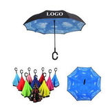 Custom Reverse Folding Umbrella, 41 3/4