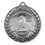 Custom 2 3/4'' 2nd Place Wreath Award Medallion, Price/piece