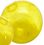 Blank 16" Inflatable Translucent Yellow Beach Ball