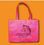 Custom Recycled PET Pink Dragonfly Bag (13"x5"x13"), Price/piece