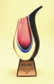 Custom Venice Art Glass Award (11")