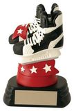 Custom All Star Hockey Skates On Ribbon, 5.25