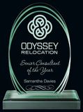 Custom Odyssey Acrylic Award, 8.5