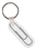 Custom Paper Clip Key Tag (Single Color), Price/piece