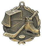 Custom Sculptured Hockey Medal 1.75