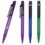 Custom Translucent Click Action Retractable Pen w/ Slanted Plunger, Price/piece