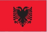 Custom Nylon Albania Indoor/ Outdoor Flag (3'x5')