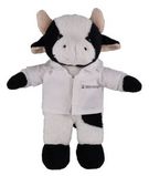 Custom Soft Plush Cow in Doctor's Jacket 8