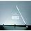 Custom Large Beveled Triangle Jade Glass Award w/ Aluminum Pole (11 1/2"x10"), Price/piece