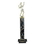 Custom Single Marbled Column Trophy w/Figure Mount & Star Base (15"), Price/piece
