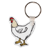 Custom Hen Animal Key Tag