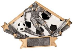 Custom Male Soccer Trophy (4 1/4"x6 1/4")
