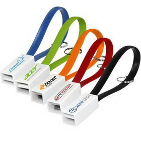 Custom USB Charging Cable (Full Color Digital), 5 1/2" L