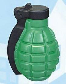 Custom Hand Grenade Stress Reliever