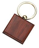 Blank Rosewood Square Key Tag