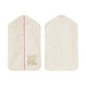 Custom Continued Sugar Britches Youth Garment Bag (Natural Canvas), 19" W x 35" H