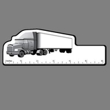 Custom Truck (Semi, 3/4 View) 6 Inch Ruler