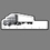 Custom Truck (Semi, 3/4 View) 6 Inch Ruler, Price/piece